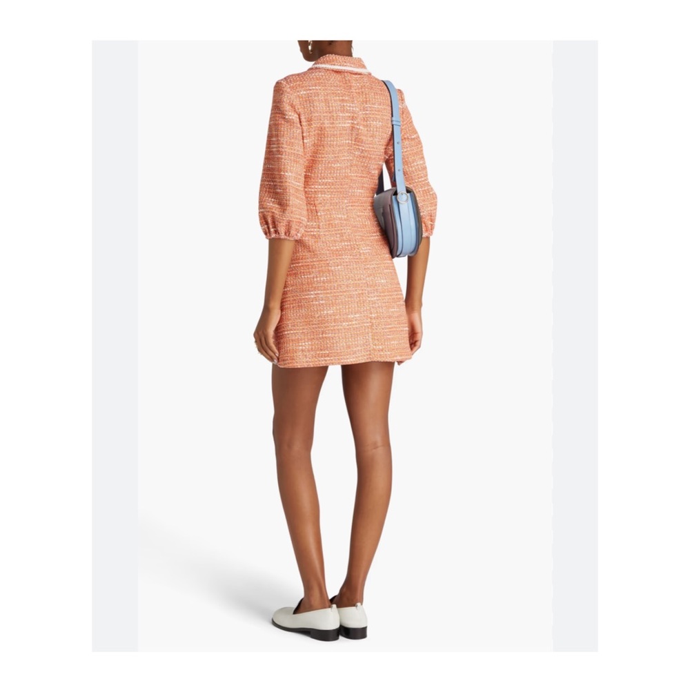 Maje Rimoda Tweed three quarter dress - Picture 3 of 7